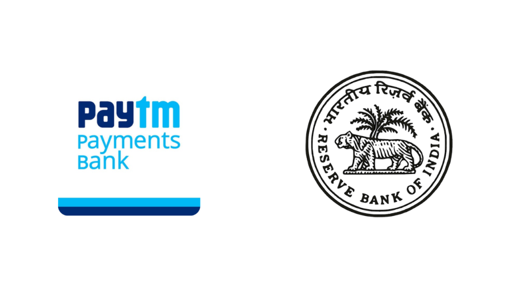 Paytm payments bank and rbi logo