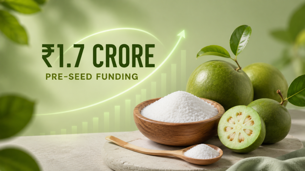 The Sweet Change Raises ₹1.7 Crore to Build India's First Gut-Friendly Natural Sweetener