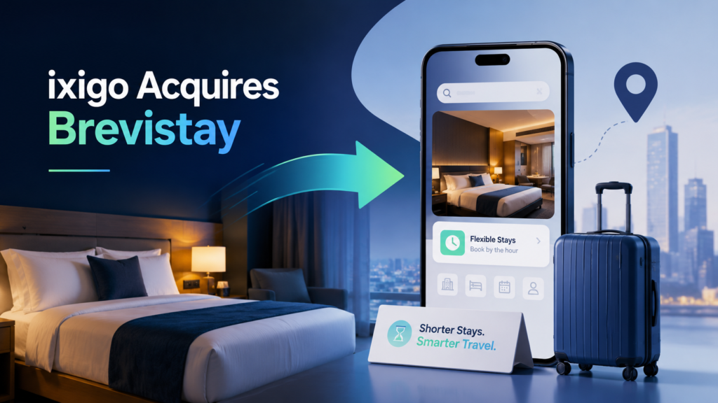 ixigo Acquires Majority Stake in Brevistay